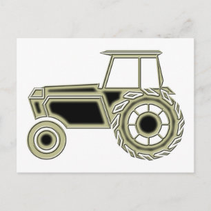 Tractor Postcard