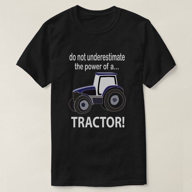 Tractor Power Tractor T-Shirt (Design Front)