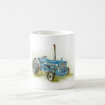 Tractor Print on Mug
