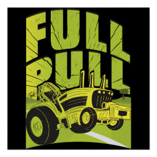 tractor Pulling Poster