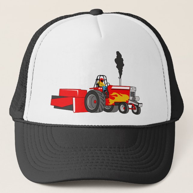 Tractor Pulling Trucker Hat (Front)