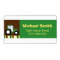 Tractor Return Address Label