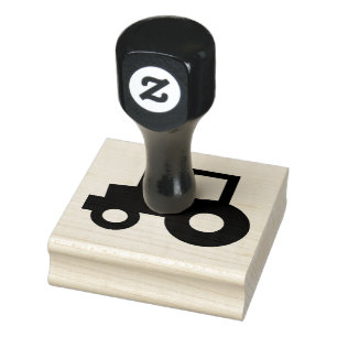 Tractor Rubber Stamp