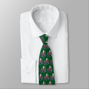 Tractor Santa Neck Tie