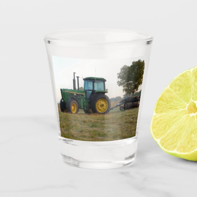 Tractor Shot Glass (Front)