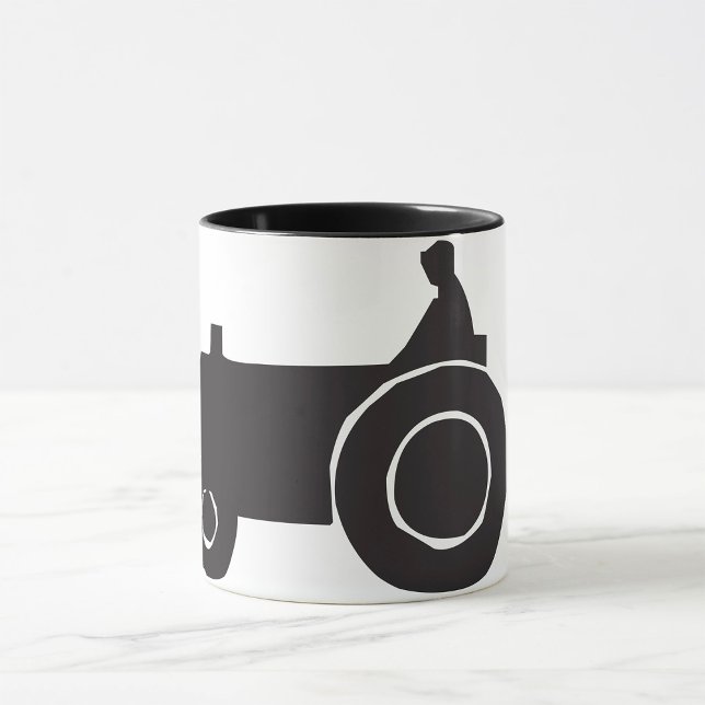 Tractor Silhouette Mug (Creator Uploaded)