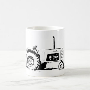 Tractor Sketch Coffee Mug