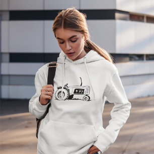 Tractor Sketch Hoodie
