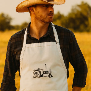 Tractor Sketch Standard Apron