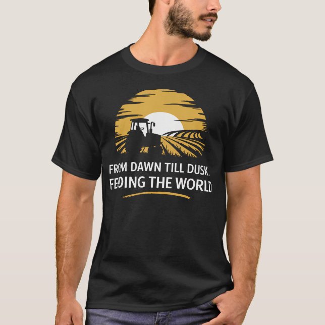 Tractor Sunrise T-Shirt (Front)