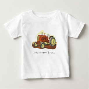 tractor, ....that's how I roll Baby T-Shirt