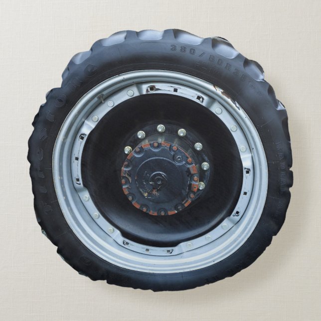 Tractor Tire Round Cushion (Front)