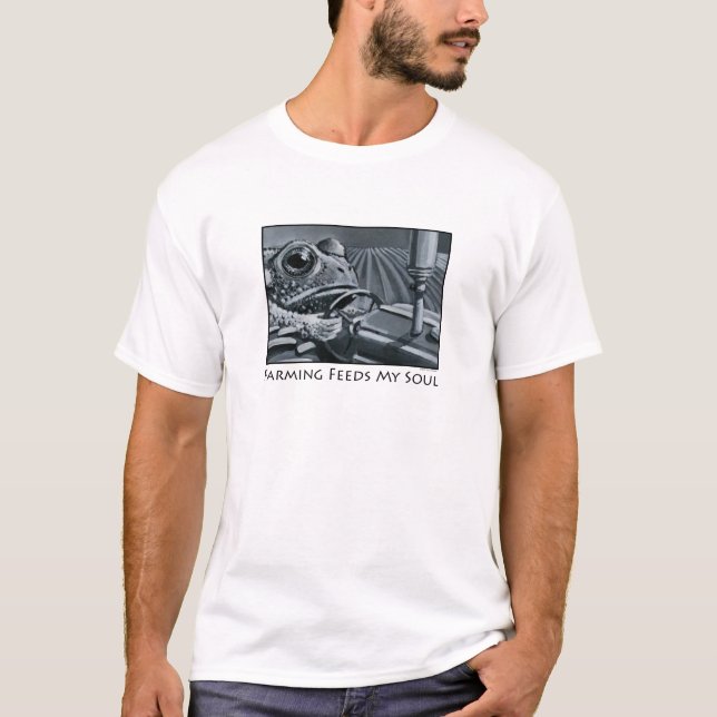 Tractor Toad Farmer Tee (Front)
