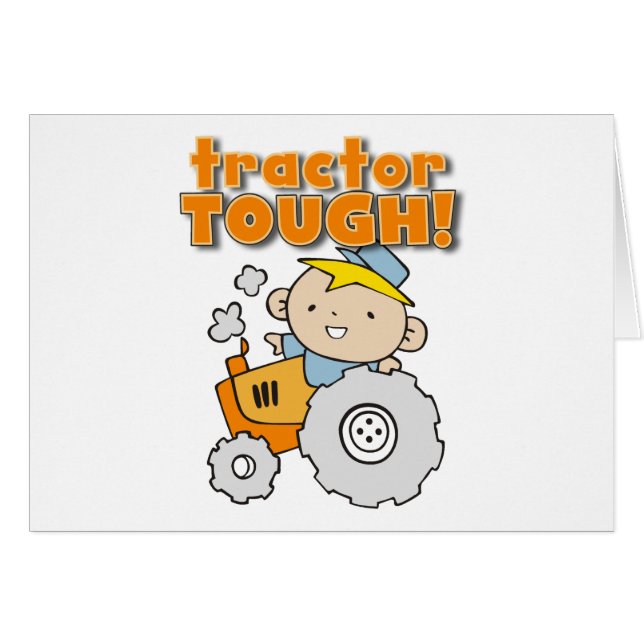 Tractor Tough T-shirts and Gifts (Front Horizontal)