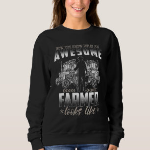 Tractor Tractor Fan Farming Farmer Tractor 4 Sweatshirt