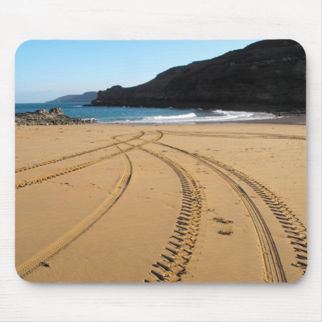 Tractor tyre marks mouse mat (Front)