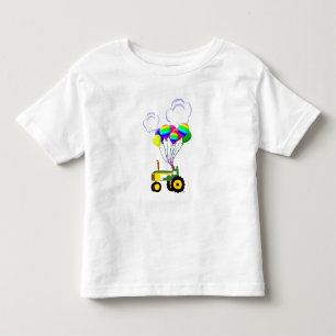 Tractor with Balloons Toddler T-Shirt