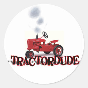 Tractordude sticker