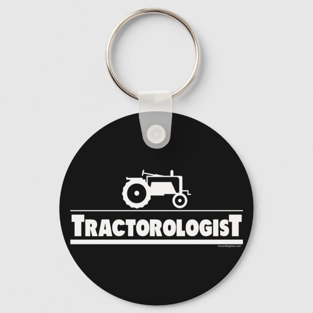 Tractorologist - Tractor Key Ring (Front)