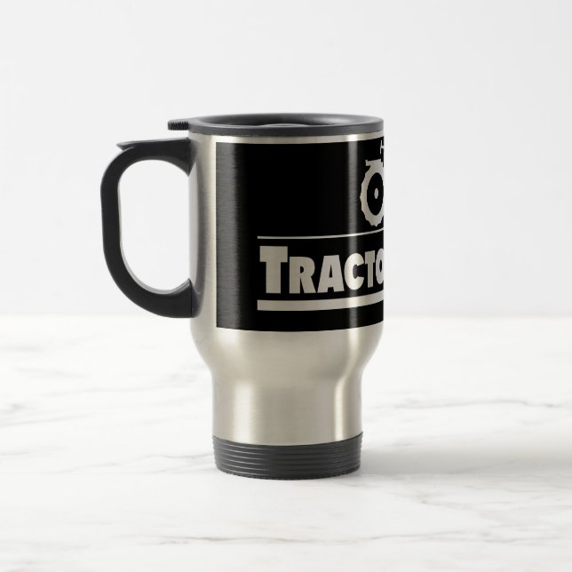 Tractorologist - Tractor Travel Mug (Left)