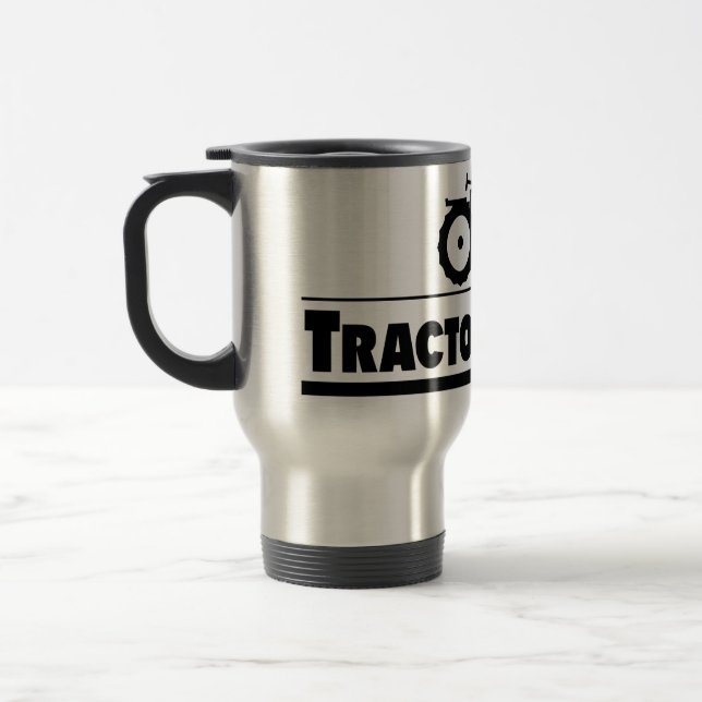 Tractorologist - Tractor Travel Mug (Left)