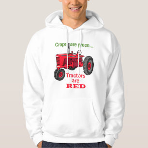 Tractors Are Red Hoodie