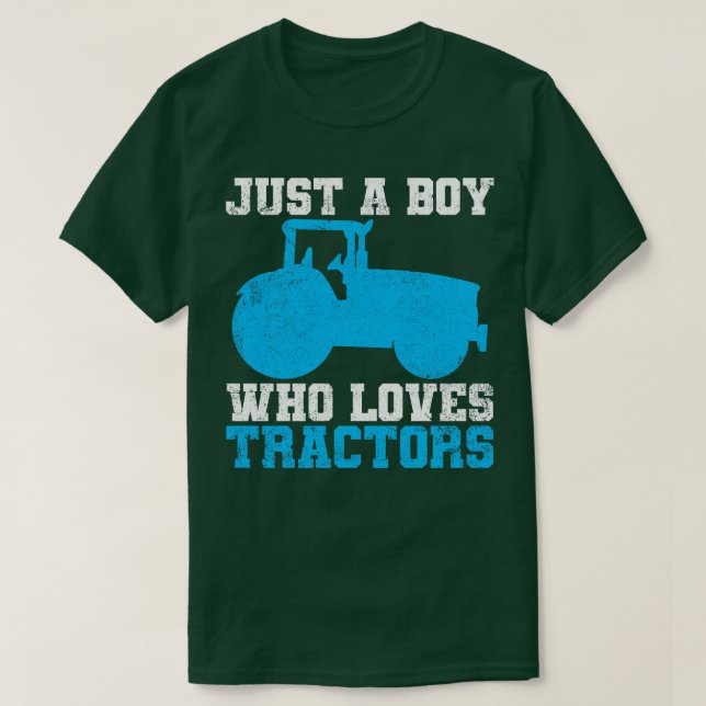 Tractors Tractor Lover 2 T-Shirt (Design Front)