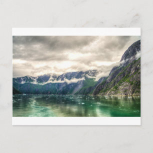 Tracy Arm Fjord in Alaska Postcard