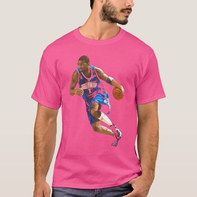 Tracy Mcgrady Pose T-Shirt (Front)