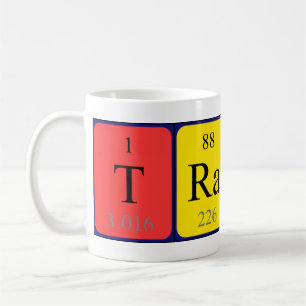 Tracy periodic table name mug