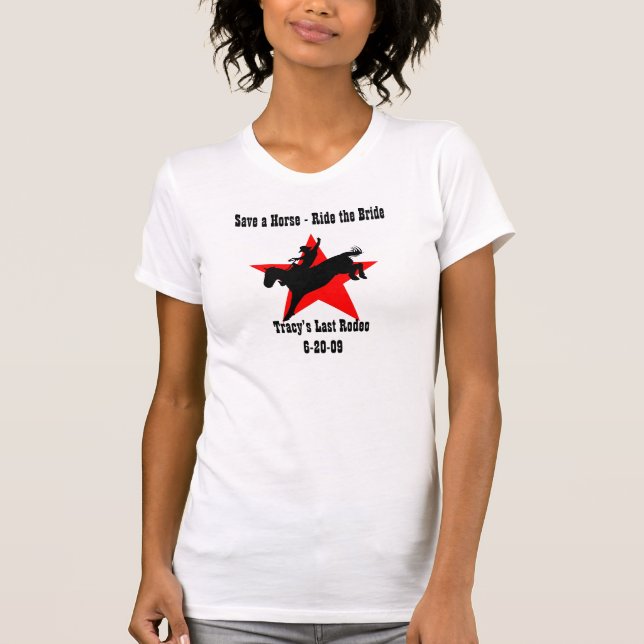 Tracy's bachelorette T-Shirt (Front)