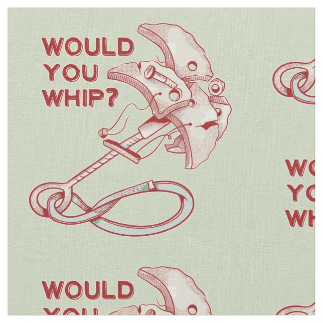 TRAD CLIMBING WHIPPER FALL FABRIC (Close Up)