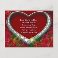 Trad. Scot Love Vow: Blood of my Blood - Floral