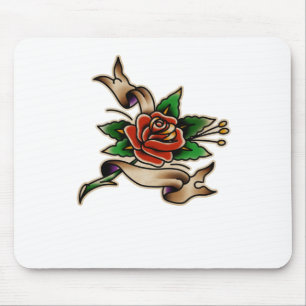 Trad Tattoo 005 Sticker Mouse Mat