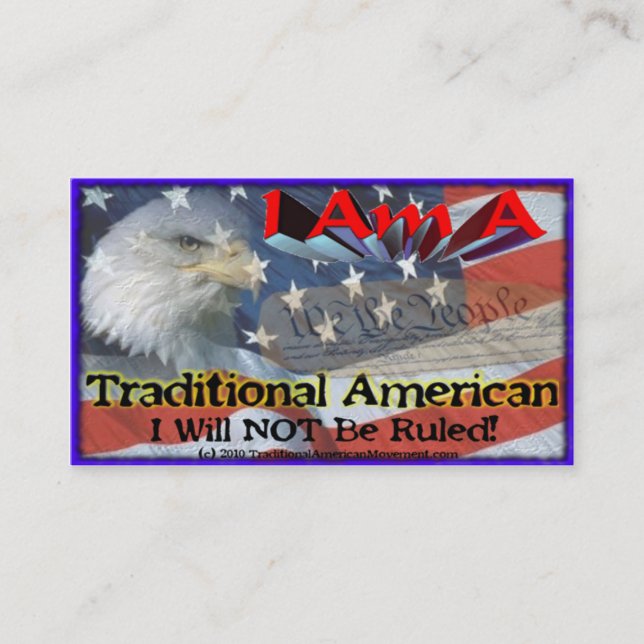 TradAM Business Cards (Front)