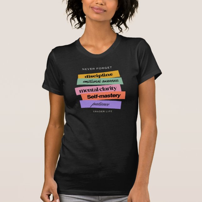 Trade design | Reminder | Motivation T-Shirt (Front)