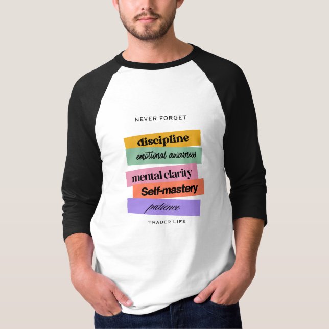 Trade design | Reminder | Motivation T-Shirt (Front)