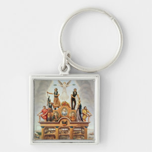 Trade Emblem of the Amalgamated Society Key Ring