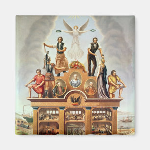 Trade Emblem of the Amalgamated Society Magnet