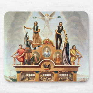 Trade Emblem of the Amalgamated Society Mouse Mat