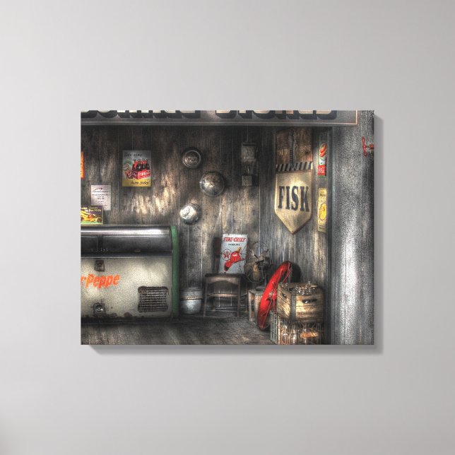 Trade - Garage - Advance Stores Canvas Print (Front)
