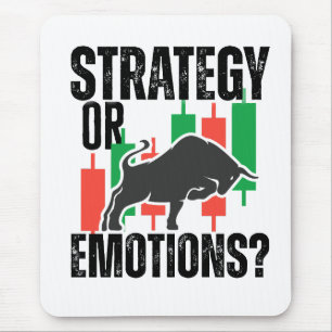 Trade Motivation Bull market Strategy Mouse Mat