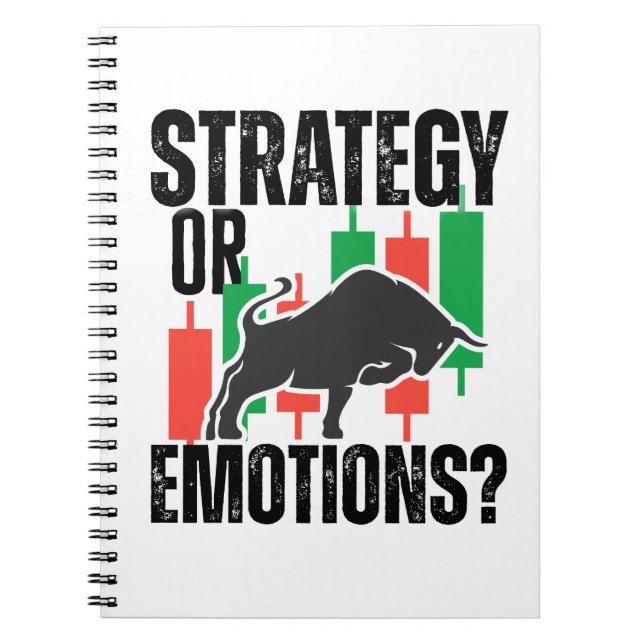 Trade Motivation | Bull market | Strategy  Notebook (Front)