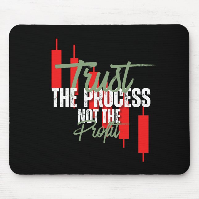Trade Motivation | Trust | Self discipline Mouse Mat (Front)