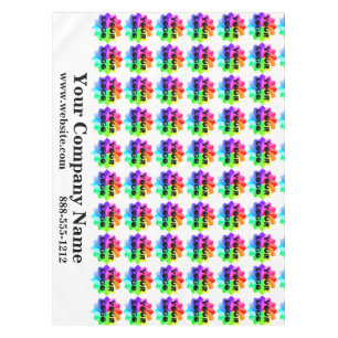 Trade Show Tablecloth Custom Logo Business