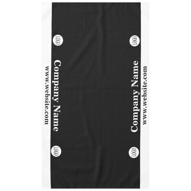 Trade Show Tablecloth Custom Logo Business 60X104 (Front)