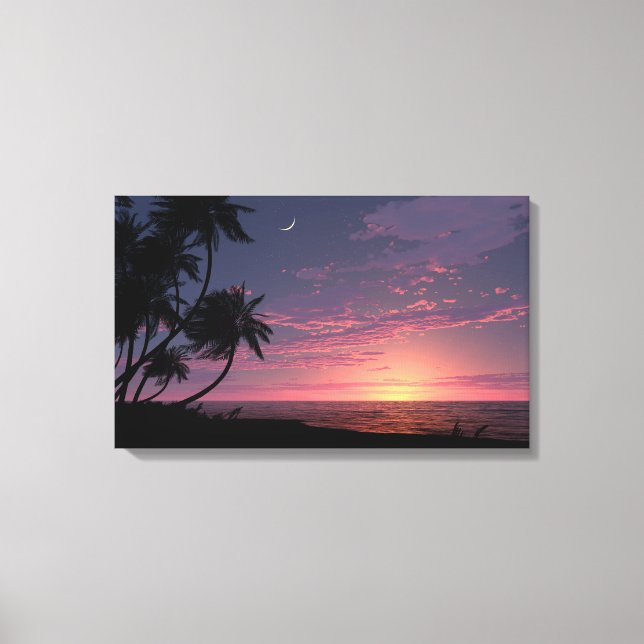 Trade Wind Twilight Canvas Print (Front)