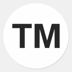 Trademark Classic Round Sticker
