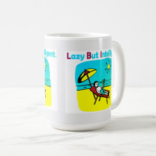 TRADEMARK LAZY BUT INTELLIGENT COFFEE MUG