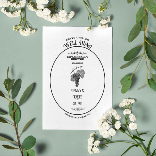 Trademark, well hung, customisable card (Creator Uploaded)